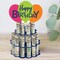 Big Dot of Happiness Cheerful Happy Birthday - DIY Colorful Birthday Party Money Holder Gift - Cash Cake
